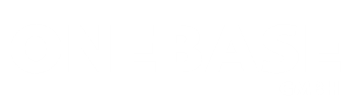 onebase gmbh logo white