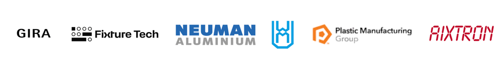 Logos ausgewählter Referenzunternehmen